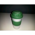 1 x Eco Friendly Reusable Travel Coffee Cup - BPA Free!